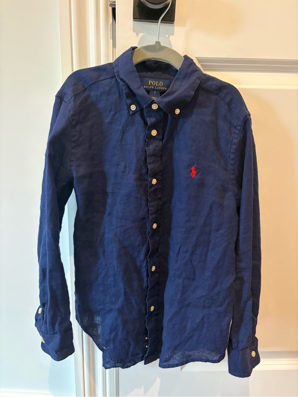 Polo by Ralph Lauren  Navy Button-Down Shirt